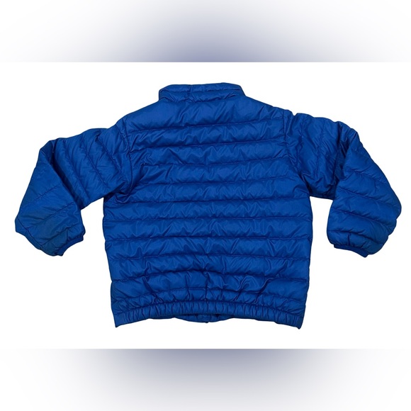 Patagonia Toddler Down Sweater Jacket 4T Blue Puffer Coat Kids Winter - Picture 6 of 12